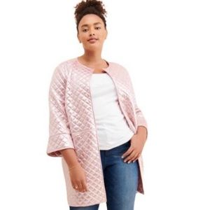 Eva Franco Pink Metallic Jacket size 2X